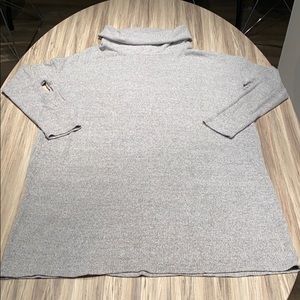 GAP Grey Turtleneck Sweater Dress